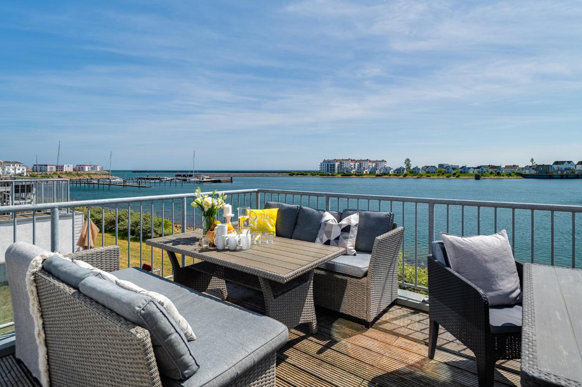 Ferienwohnung Harbourviews Olpenitz Esterno foto